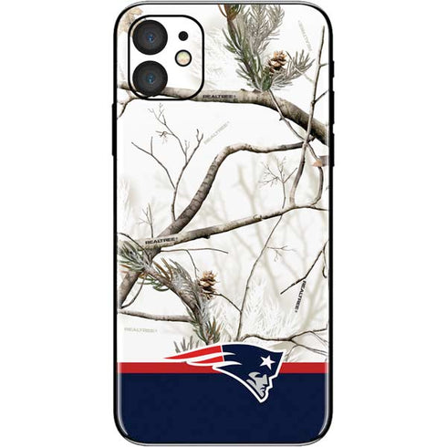NFL Realtree Camo New England Patriots iPhone 11 Skin